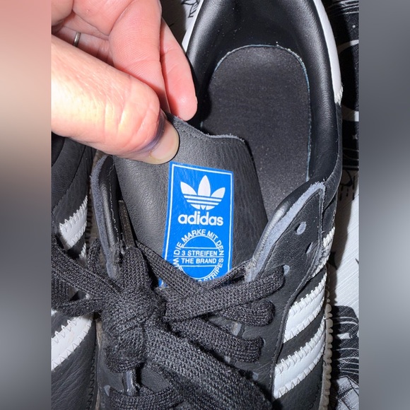 Adidas Sambarose 'Core Black' Women's - B28156 Size 6.5 - Picture 3 of 9
